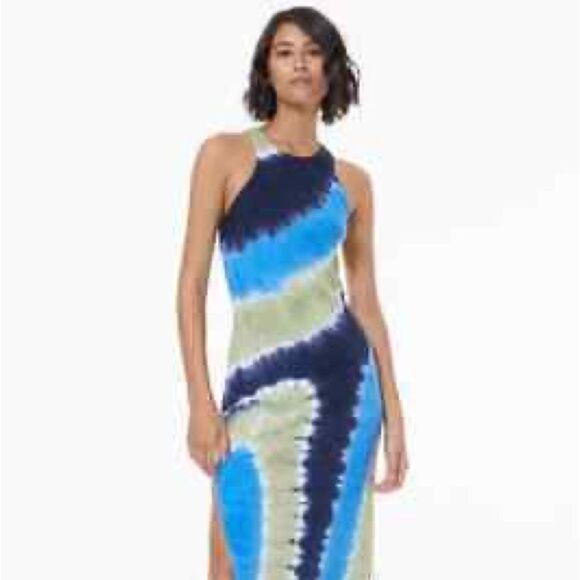 YFB | EUC IGGY RIB MIDI DRESS // SKYLINE ASTROID WASH Size XS - Picture 8 of 10